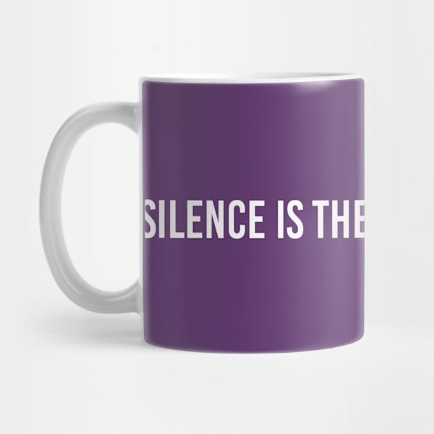 be quiet silence by ilovemyshirt